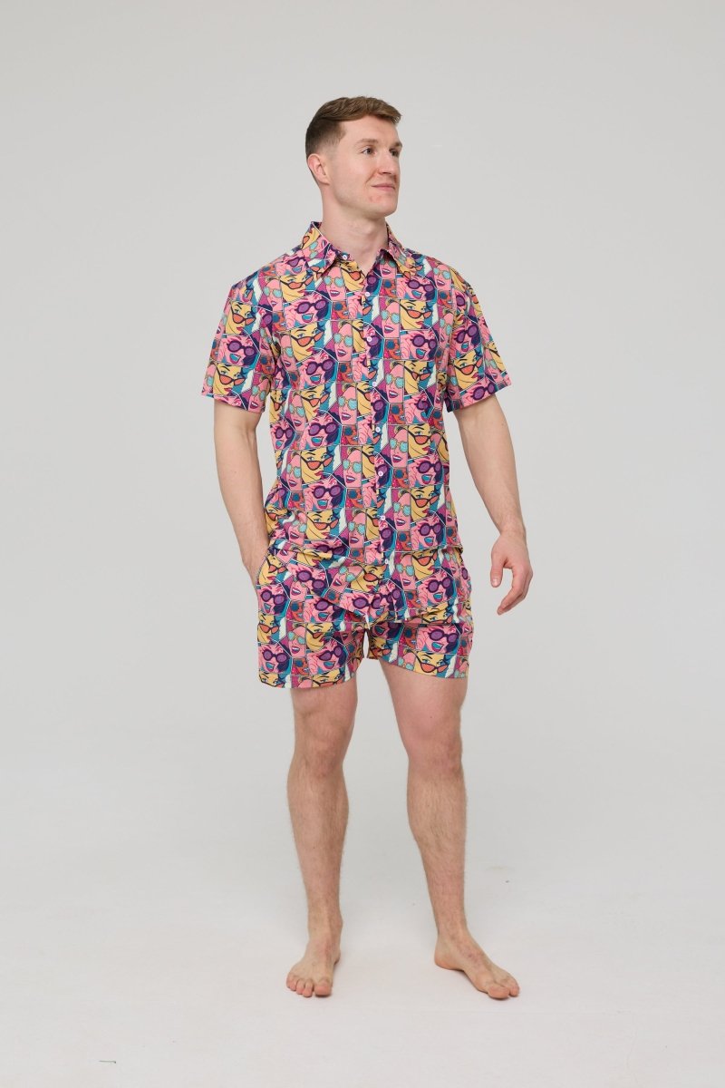 Comic Book Candy Men's Short Sleeve Shirt - OOSC Clothing