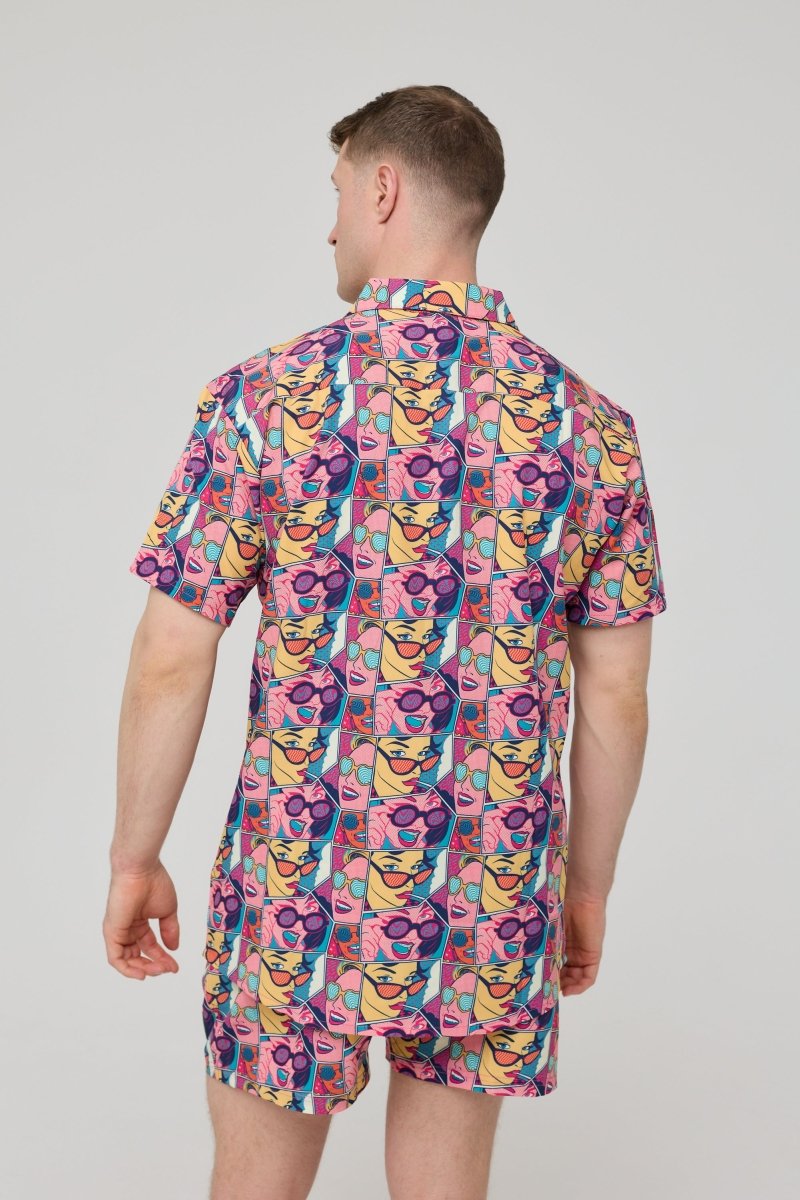 Comic Book Candy Men's Short Sleeve Shirt - OOSC Clothing