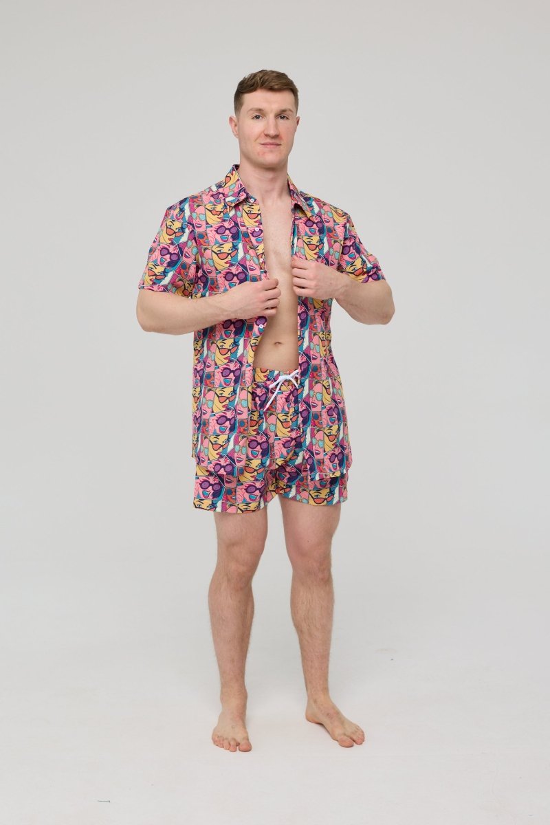 Comic Book Candy Men's Short Sleeve Shirt - OOSC Clothing