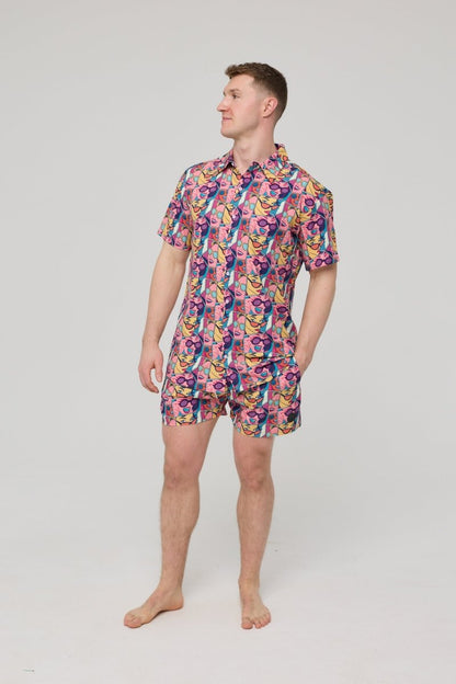 Comic Book Candy Men's Short Sleeve Shirt - OOSC Clothing