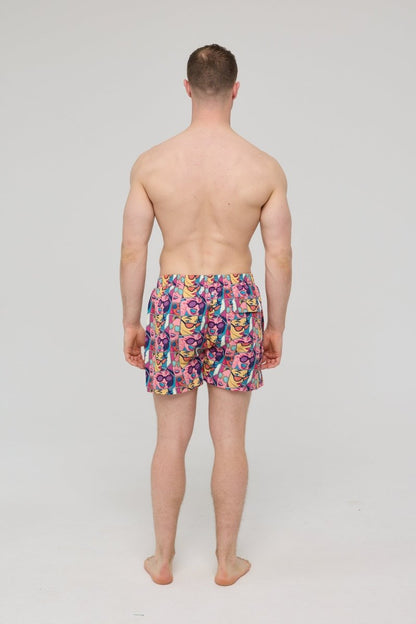 Comic Book Candy Men's Swim Shorts - OOSC Clothing