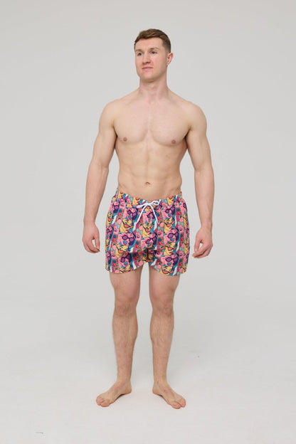 Comic Book Candy Men's Swim Shorts - OOSC Clothing