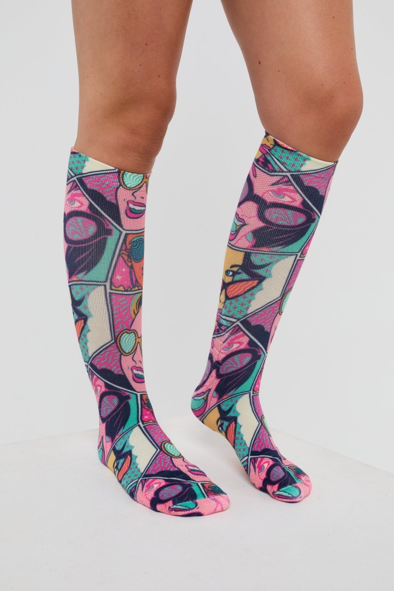 Comic Book Candy Ski / Snowboard Sock - OOSC Clothing