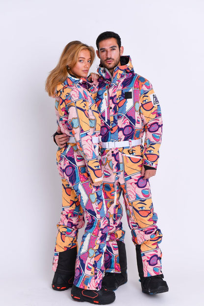 Comic Book Candy Ski Suit - Mens - OOSC Clothing