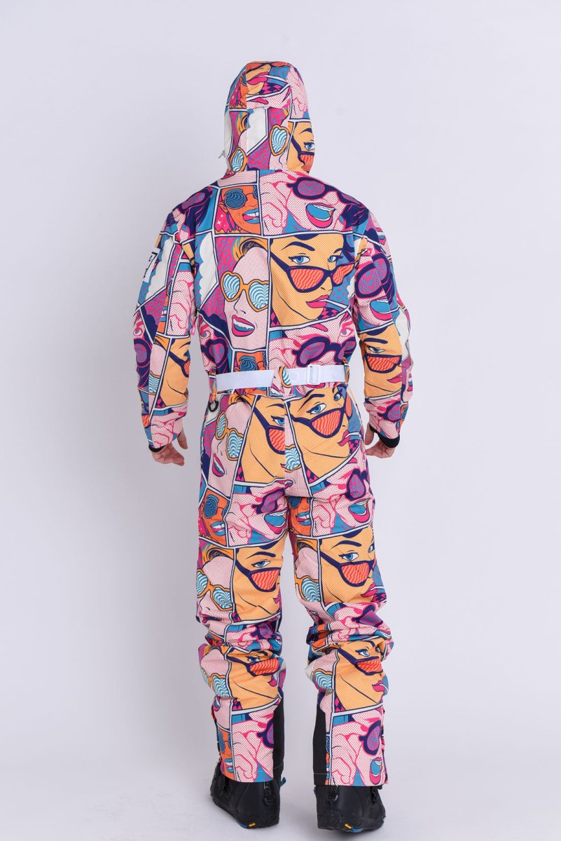 Comic Book Candy Ski Suit - Mens - OOSC Clothing