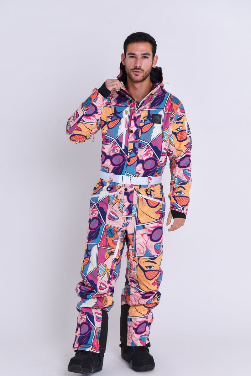 Comic Book Candy Ski Suit - Mens - OOSC Clothing