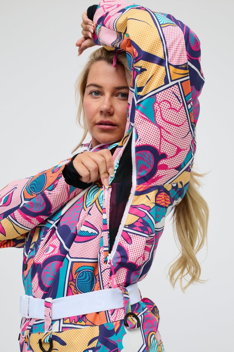 Comic Book Candy Ski Suit - Women's - OOSC Clothing