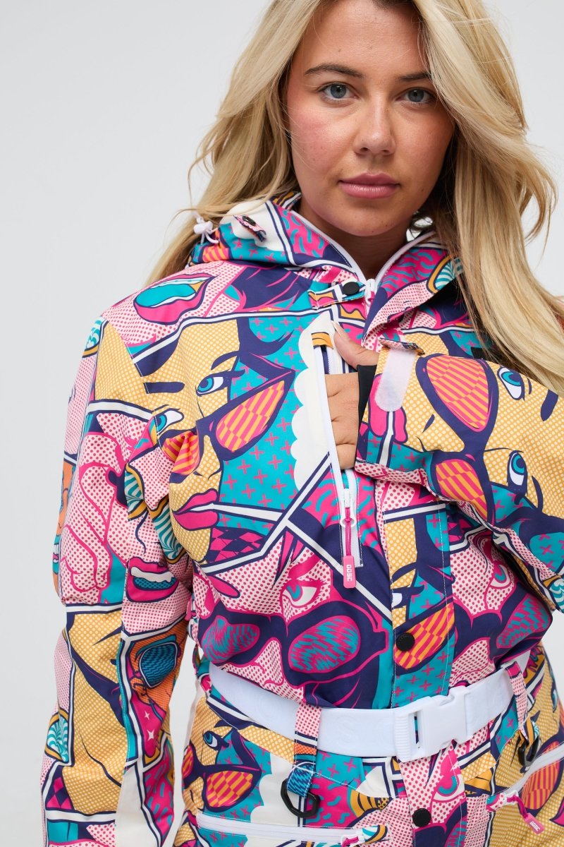 Comic Book Candy Ski Suit - Women's - OOSC Clothing