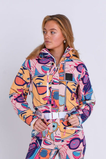 Comic Book Candy Ski Suit - Women's - OOSC Clothing