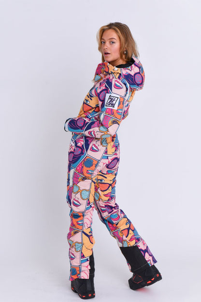 Comic Book Candy Ski Suit - Women's - OOSC Clothing