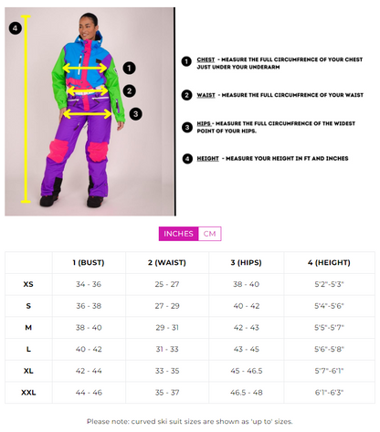 Hotstepper Curved Women's Ski Suit