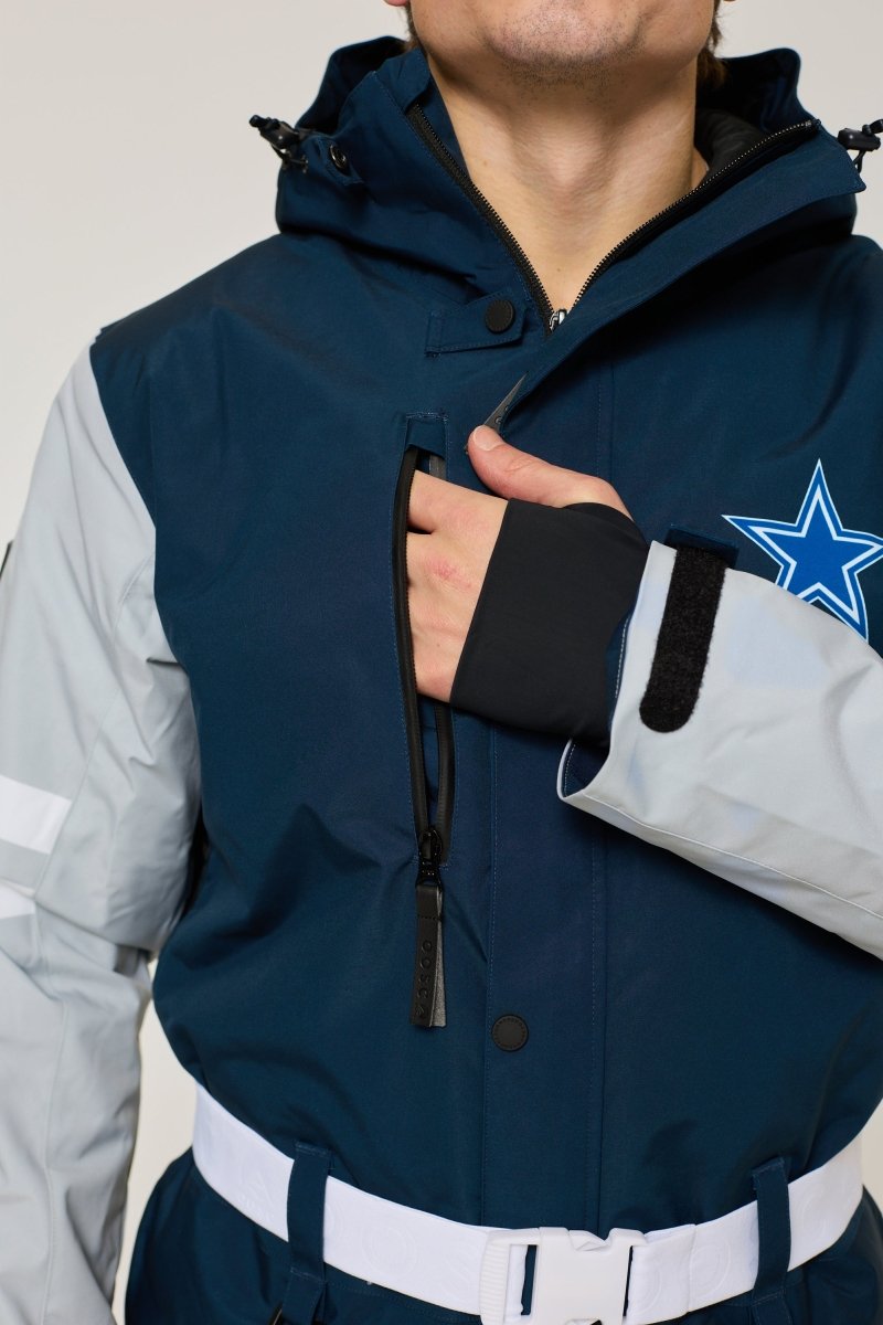 Dallas Cowboys Men's Ski Suit - OOSC Clothing