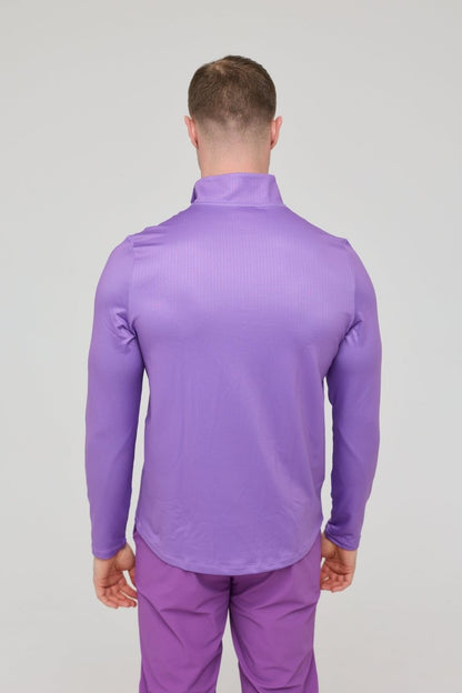 Elite Activewear 1/4 Zip Top - Purple - OOSC Clothing