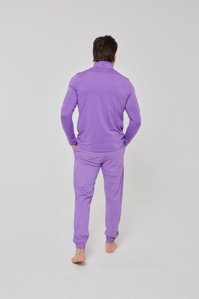 Elite Activewear 1/4 Zip Top - Purple - OOSC Clothing