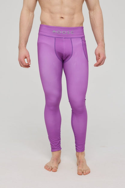 Elite Activewear Leggings - Purple - OOSC Clothing