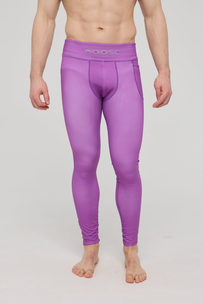 Elite Activewear Leggings - Purple - OOSC Clothing