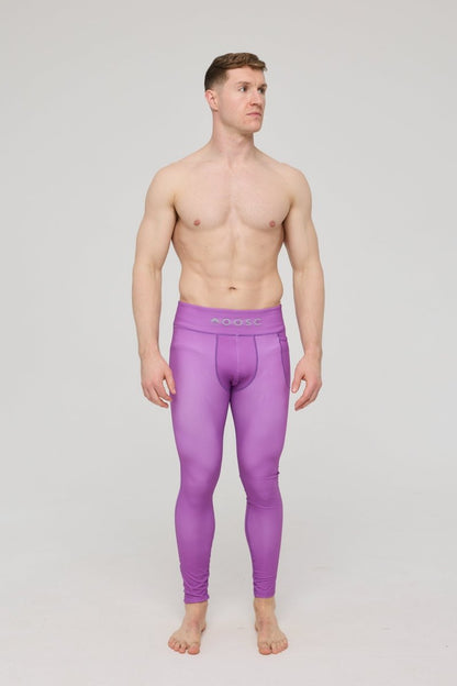 Elite Activewear Leggings - Purple - OOSC Clothing