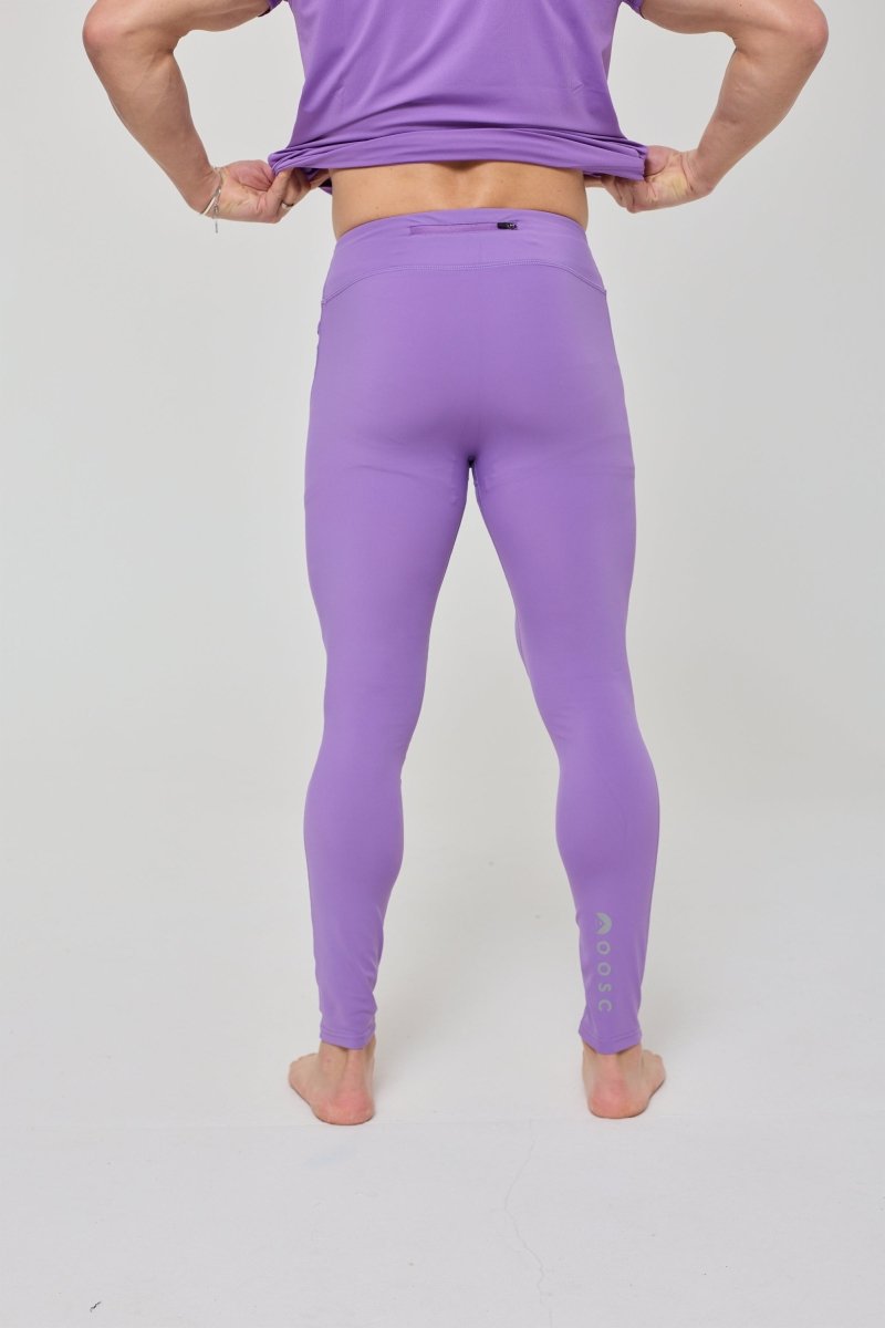 Elite Activewear Leggings - Purple - OOSC Clothing