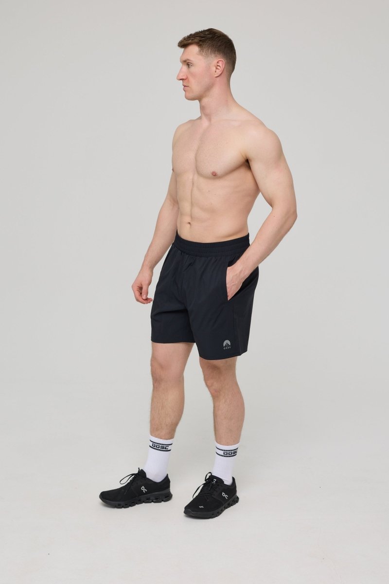 Elite Activewear Shorts - Black - OOSC Clothing