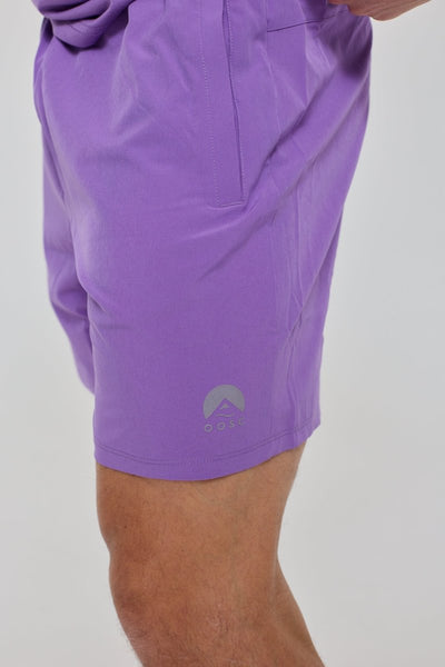 Elite Activewear Shorts - Purple - OOSC Clothing
