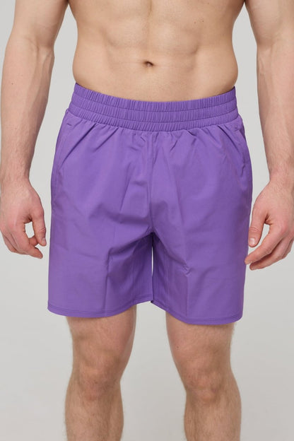 Elite Activewear Shorts - Purple - OOSC Clothing
