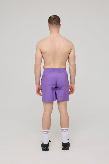 Elite Activewear Shorts - Purple - OOSC Clothing
