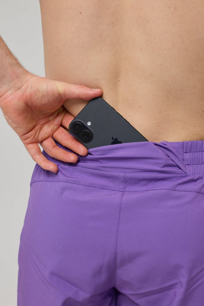 Elite Activewear Shorts - Purple - OOSC Clothing