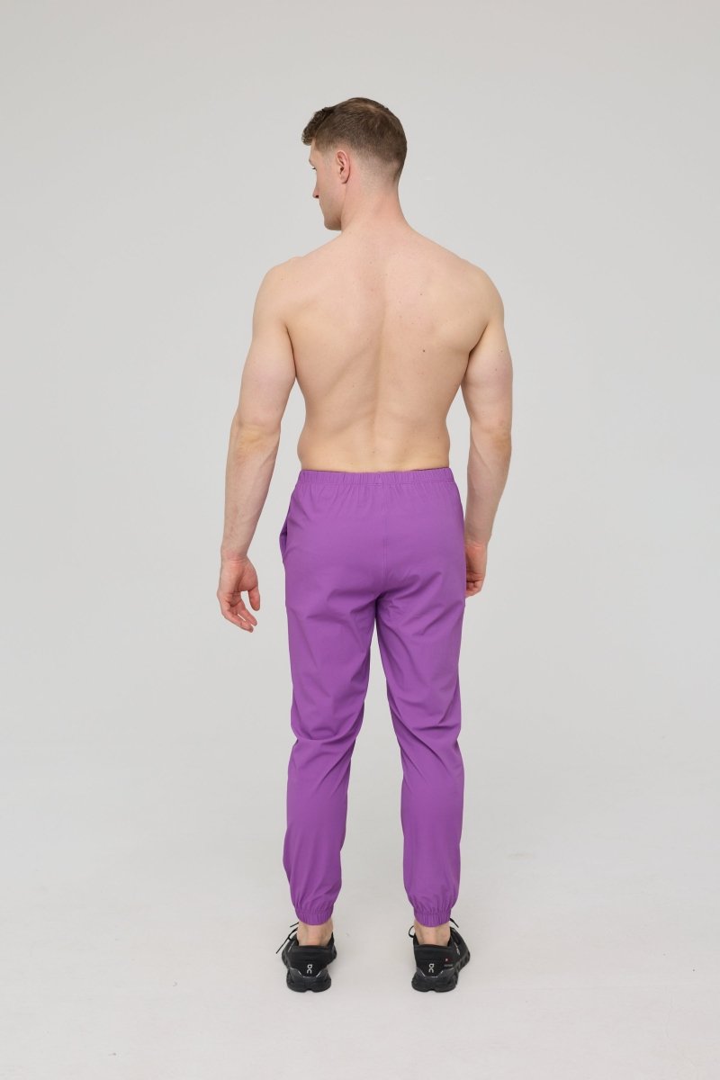Elite Everyday Activewear Joggers - Purple - OOSC Clothing