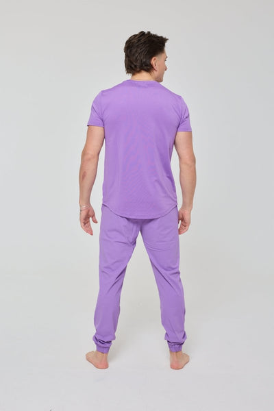 Elite Everyday Activewear Joggers - Purple - OOSC Clothing