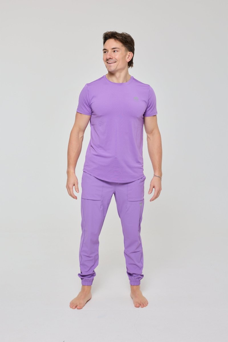 Elite Gym T-Shirt Purple - Men's - OOSC Clothing