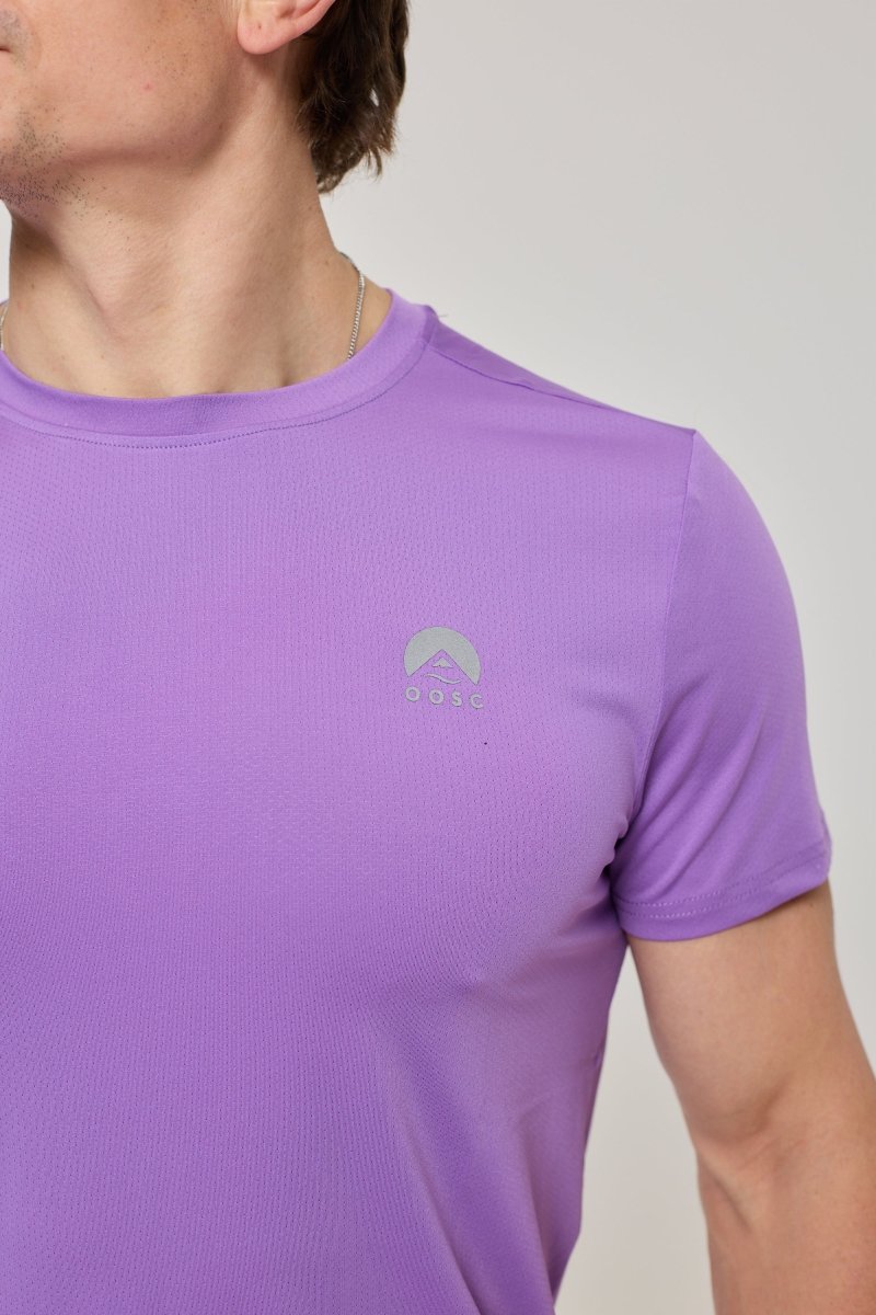 Elite Gym T-Shirt Purple - Men's - OOSC Clothing