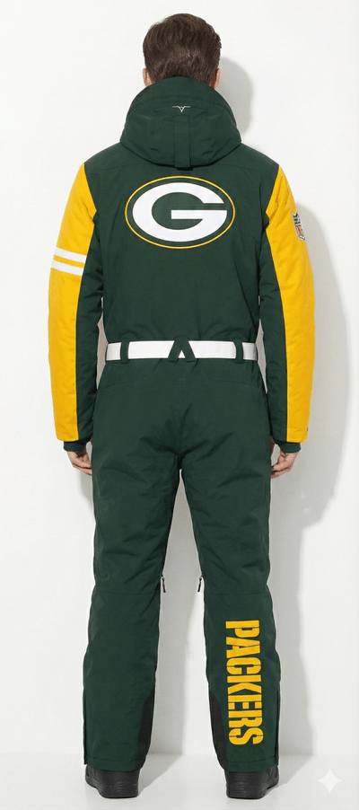 Green Bay Packers Men's Ski Suit - OOSC Clothing