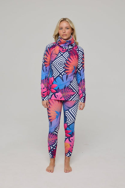 High Neck Baselayer Top Big Poppa - Women's - OOSC Clothing