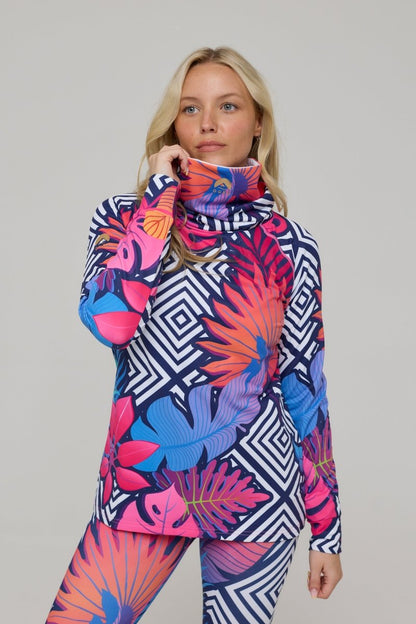 High Neck Baselayer Top Big Poppa - Women's - OOSC Clothing