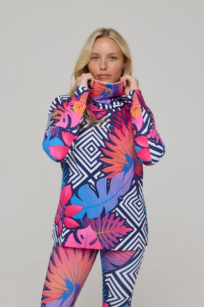 High Neck Baselayer Top Big Poppa - Women's - OOSC Clothing