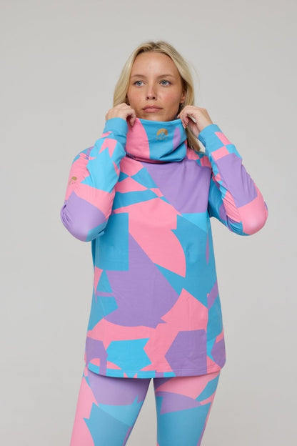 High Neck Baselayer Top Del Mar - OOSC Clothing