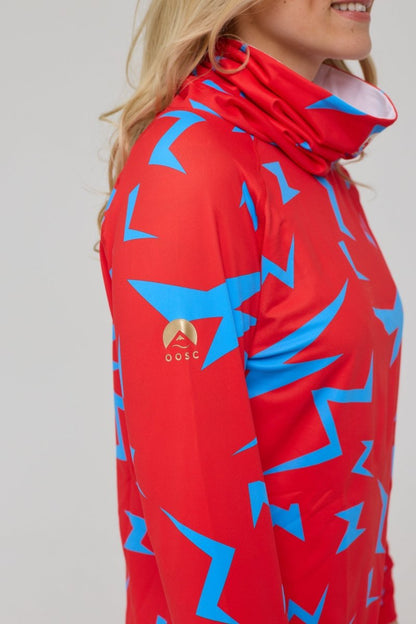 High Neck Baselayer Top Starman - Women's - OOSC Clothing