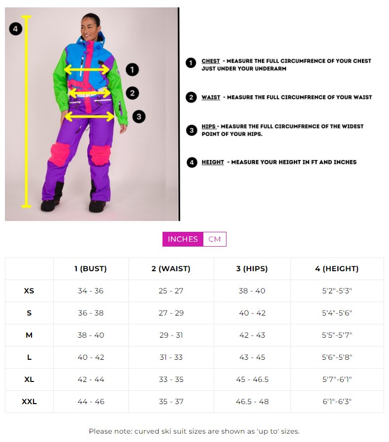 How High - Curved Women's Ski Suit - OOSC Clothing