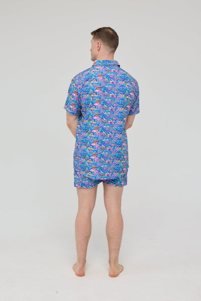 How High Men's Short Sleeve Shirt - OOSC Clothing