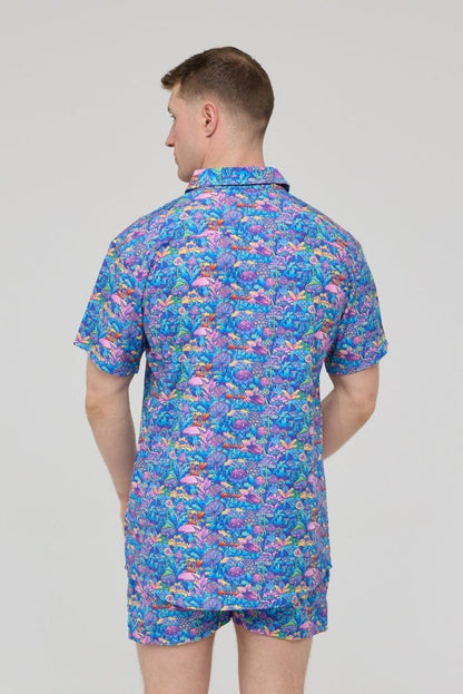 How High Men's Short Sleeve Shirt - OOSC Clothing