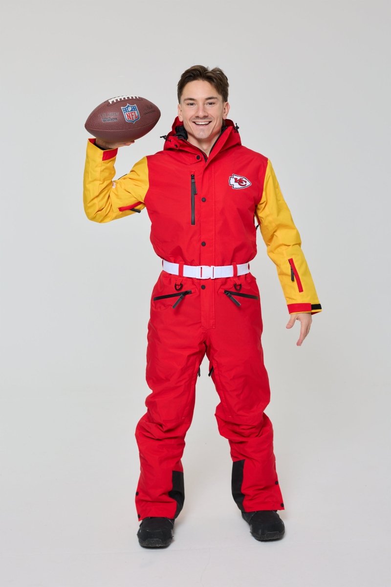 Kansas City Chiefs Men's Ski Suit - OOSC Clothing