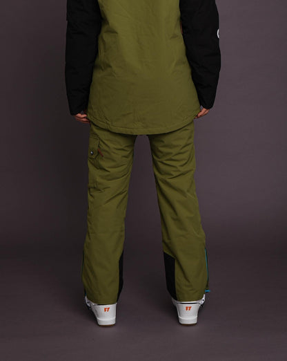 Fresh Pow Men's Ski & Snowboard Pants - Khaki