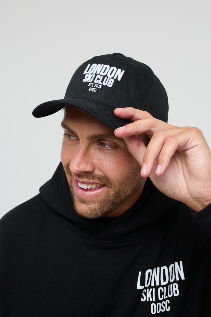 London Ski Club Cap - Black - OOSC Clothing