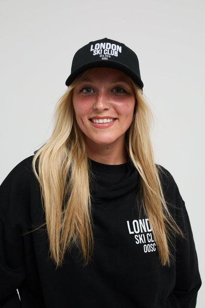 London Ski Club Cap - Black - OOSC Clothing