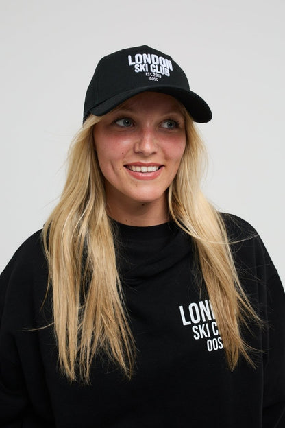 London Ski Club Cap - Black - OOSC Clothing