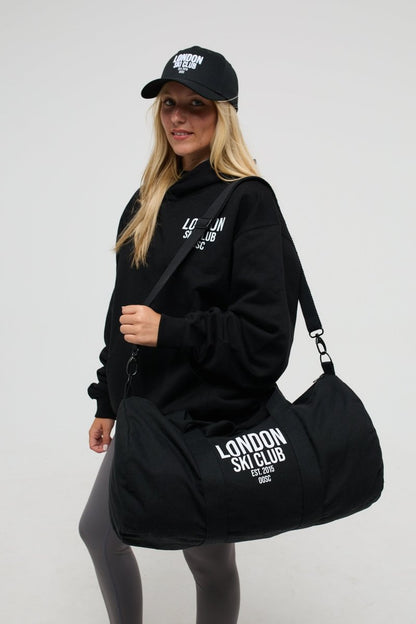 London Ski Club Duffle Bag - Black - OOSC Clothing