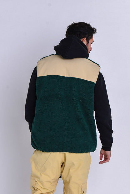 Method Sherpa Vest Forest Green - Men's - OOSC Clothing