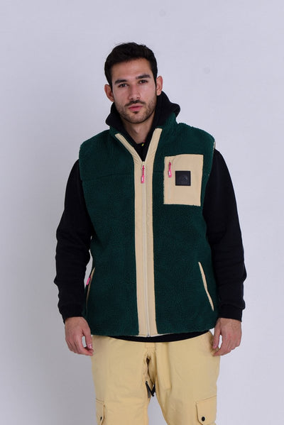 Method Sherpa Vest Forest Green - Men's - OOSC Clothing