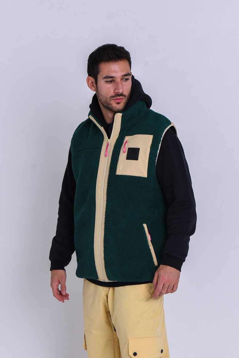 Method Sherpa Vest Forest Green - Men's - OOSC Clothing