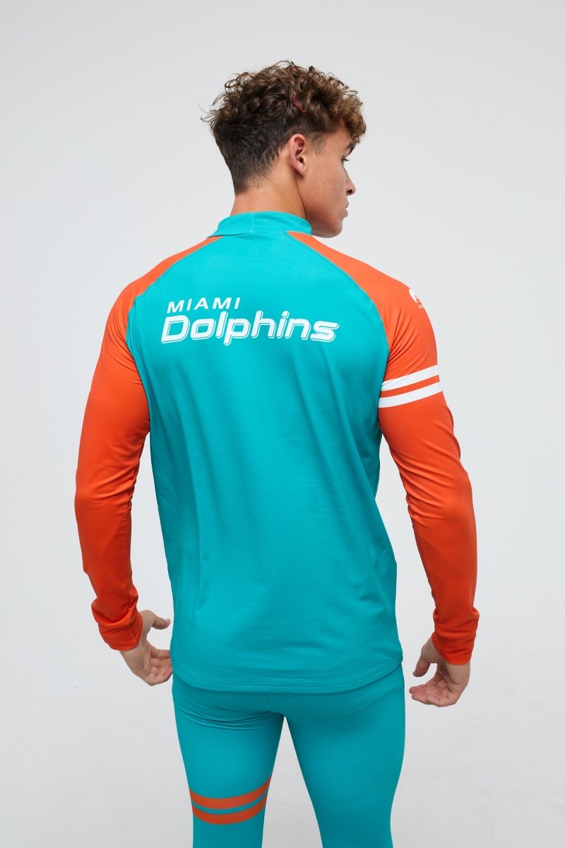 Miami Dolphins - OOSC X NFL Baselayer Top Men's - OOSC Clothing